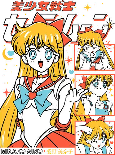 Sailor Venus - Sailor, sailor venus, minako aino, love guardian, magical girl, shoujo anime, manga anime, japanese anime, anime art