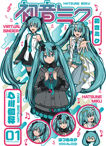 Hatsune Miku - hatsune miku, vocaloid, virtual singer, anime idol, j pop aesthetic, futuristic anime, anime art, japanese pop, otaku style