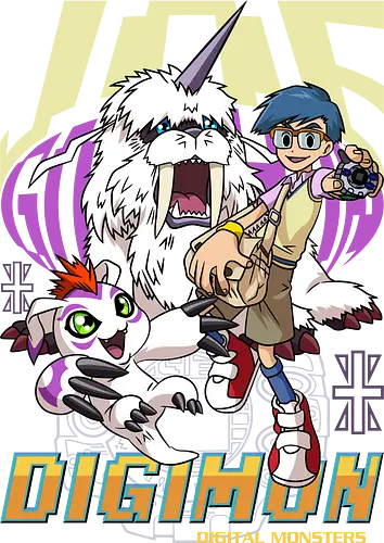 Joe Kido – Digital Monsters Chosen Child & Partner - digital monsters, digimon adventure, joe kido, chosen child, digidestined, digital partner, reliability crest, classic anime, manga anime, anime art
