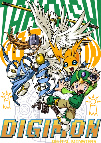 T.K. Takaishi – Digital Monsters Chosen Child & Partner - digital monsters, digimon adventure, tk takaishi, chosen child, digidestined, digital partner, hope crest, classic anime, manga anime, anime art