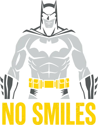 No Smiles - no smiles shirt, dark knight t-shirt, minimalist hero graphic tee, gotham vigilante apparel, comic book cowl design, brooding hero t-shirt, vintage superhero streetwear, yellow utility belt graphic, detective hero clothing, charcoal grey hero top, bold typography t-shirt, caped crusader fan art, minimalist comic book apparel, urban hero streetwear, justice seeker t-shirt, serious hero design, geek culture fashion, iconic mask graphic, comic lore merch