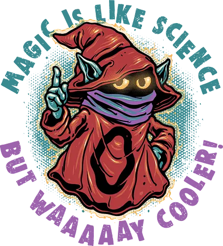 Magic Is Like Science - Gaming, Gamer, video games, video game, Japanese, fantasy