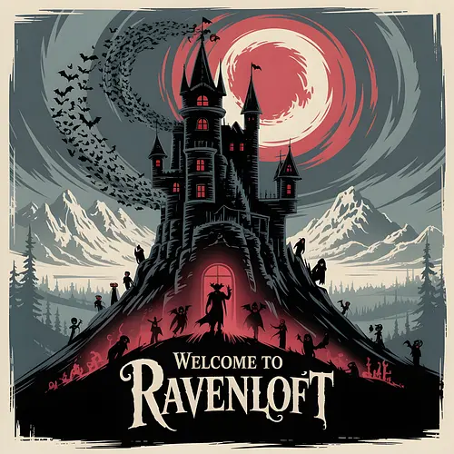 Welcome to Ravenloft - dungeons, dragons, Pen and Paper, ravenloft, barovia, strahd, forgotten realms, baldurs gate, dungeon master, lotr, dark vampire, d20 dice, warlock class, character rpg, pathfinder rpg, vampire the masquerade, got