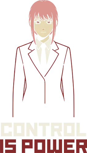 Control is Power - control is power shirt, anime girl in suit t-shirt, minimalist anime graphic tee, makima inspired clothing, dark fantasy anime streetwear, pink hair anime girl shirt, psychological thriller fan art, minimalist vector anime top, boss girl anime design, authoritative anime clothing, sleek manga aesthetic shirt, modern otaku streetwear, anime antagonist merch, power and control t-shirt, sophisticated anime apparel, high contrast anime graphic, minimalist character portrait, edgy anime fashion, public safety devil hunter vibes