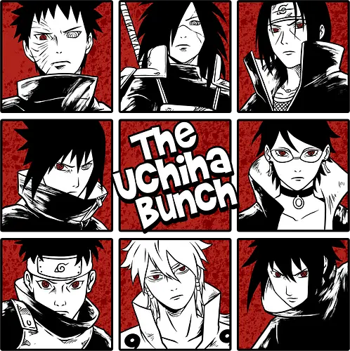 the uchiha bunch  - cool, uchiha, anime, manga, Shinobi, madara, itachi, sasuke, ninjas, konoha