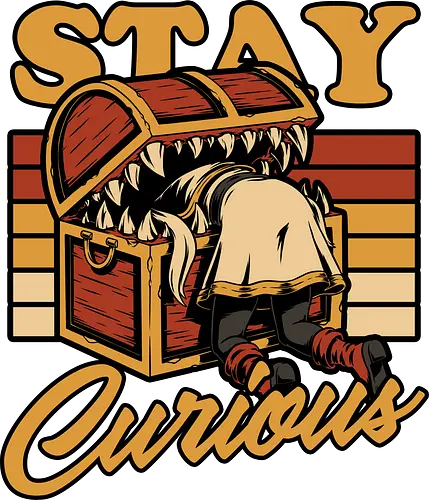 Elf Anime Treasure - Magic, Vintage, Tv Show, Anime, Manga Anime, Manga Art, Manga Style, Manga, Anime Art, Anime Girl, Anime Aesthetic, Japanese Anime, Japan, Japanese, Japanese Art, Adventure, Dark Fantasy, Fantasy, Rpg, Pen and Paper, D20, Dungeon Master, Dungeon, Dungeons, Mimic, Monster, Creature, Treasure Hunter, Treasure, Chest, Magical Creatures, Magical, Magical Creature, Magical Girls, Wizard, Elf, Girl, Curiosity, Curious, Quote, Retro, Retro Vintage