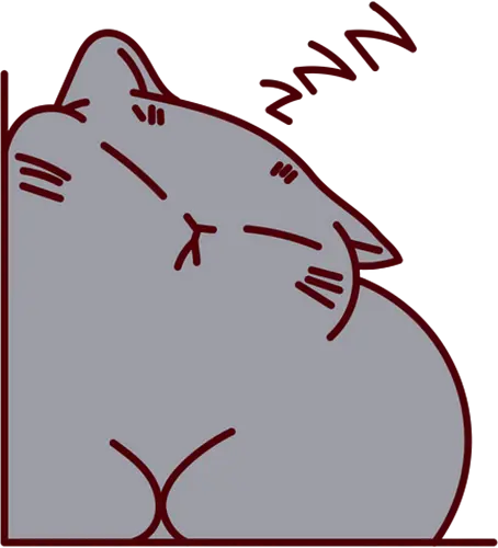 Graue Katze schläft - Grau, Niedliche Katzen, Ecke, Zzzz, Zzz, Katze, Kätzchen, Schlafen, Niedlich, Groß, Bitte nicht stören, Flauschig