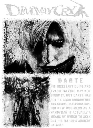 Dante Devil May Cry Vintage T-Shirt, Gift For Women and Man Unisex T-Shirt - dmc3, vergil, devil may cry, dmc, dante, devil may cry shirt, vergil shirt, dante shirt, best seller, vintage, vintage video game, classic gaming, devil may cry 3