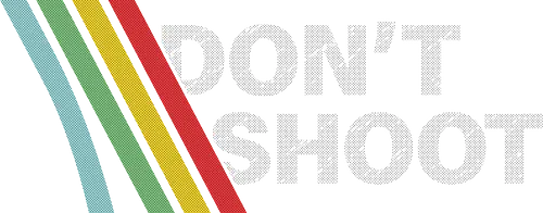 Don't Shoot T-Shirt - Retro Arcade Gamer Tee - Arcade Aesthetic, Friendly Fire, Gamer Gift Idea, Don't Shoot Shirt, Gaming T-Shirt, Gamer Emote Tee, Sarcastic Funny, Anti-Social Shirt, Retro ARC Shirt, Video Game Gift, Raiders Shirt, Distressed Shirt, Vintage Stripes
