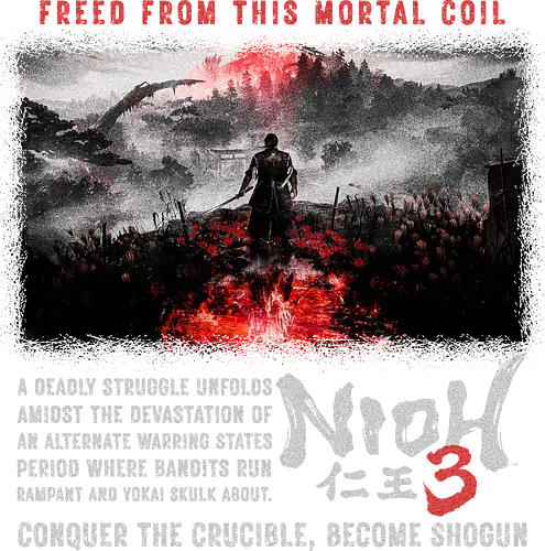 Nioh 3 Shirt | RPG Gamer gift, Unisex Softstyle T-Shirt | Comfortable Gaming Tee - ps5 game fan, rpg game shirt, Gamer Clothes, nioh 3, Gaming Tshirt, gamer gift idea, RPG Gamer Merch, Gaming Logo Tee, nioh 3 shirt, nioh 3 logo tee, samurai shirt, unisex gamer tee, anime game shirt