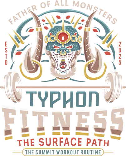 Father Of All Monsters Fitness Emblem - hades, hades 2, hades ii, zagreus, zeus, dusa, medusa, zagreus sword, melinoe, cerberus, theseus, video games, gaming