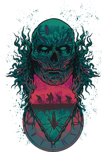 The End Begins - Strange, vecna, retro, 80s