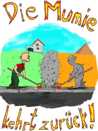 Die Mumie kehrt zurück - Mumie, Äqypten, albern, silly