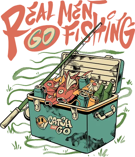 fresh catch  - monster, catch, fish, fishing, ocean, lake, real men, cool, hobby, outdoor, hiking, camping