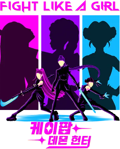 Fighter Girls - Rumi, Mira, Zoey, Demon, Hunters