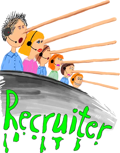 Recruiter - IT, Zeitarbeit, Arbeit, Frust