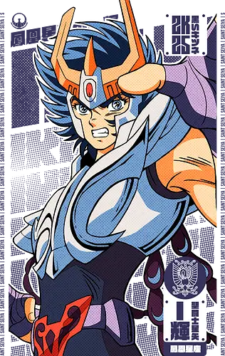 Phoenix Ikki - saint seiya, ikki phoenix, phoenix saint, bronze saint, rebirth warrior, anime classic, shonen anime, manga series, anime art