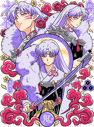 Sesshomaru – Lord of the West - inuyasha, sesshomaru, full demon lord, daiyokai, feudal era anime, yokai warrior, fantasy shonen, manga series, anime art