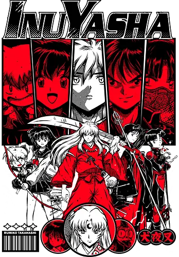 Inuyasha – Demon Blood Awakening - inuyasha, Slayer, tessaiga sword, feudal fantasy, yokai battles, classic anime, shonen manga, japanese anime, anime art