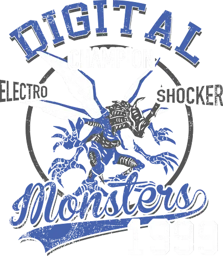 Digitaler Champion - Kabuterimon Electro Shocker - kabuterimon t-shirt, digimon champion, electro shocker, anime kleidung, mega blaster, teetan, tentomon, digimon adventure, izzy izumi, nashornkäfer, 90er anime, Toy manufacturer, impfstoff typ, vintage kunst, digitale monster