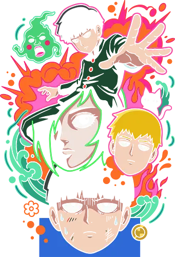 "Psychic Awakening" Mob Shigeo Kageyama Retro Anime - mob psycho 100 shirt, shigeo kageyama t-shirt, reigen arataka graphic tee, psychic awakening apparel, dimple ekubo anime design, supernatural shonen streetwear, neon anime aesthetic clothing, 100 percent mob top, psychic aura graphic shirt, spirit hunter anime merch, shigeo kageyama fan gear, unique anime art shirt, supernatural comedy merch, quirky anime fan gift, vibrant manga illustration, reigen and mob t-shirt, psychic power aesthetic, bold anime character top, urban anime fashion