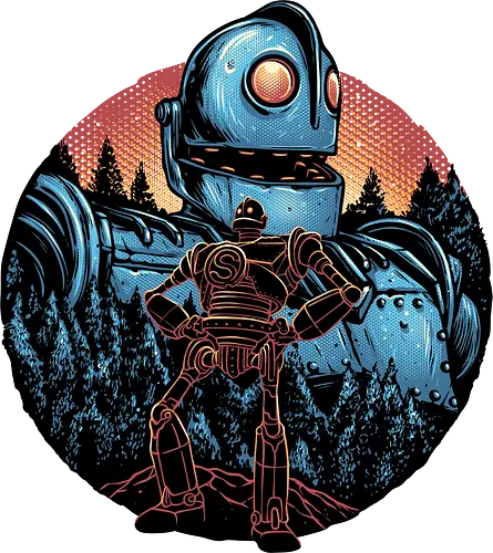 Legend of the Gentle Giant - Movie, animation, alien, film, giant, animated, robot, science fiction, sci-fi