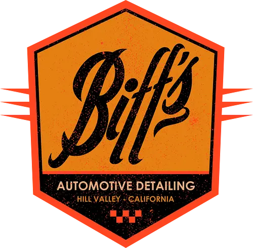 Biff Automotive Detailing - movie, Future, automotive, biff tannen, brute, delorean, doc brown, film, high school, hollywood, hoverboard, marty mcfly, retro, time travel, villain
