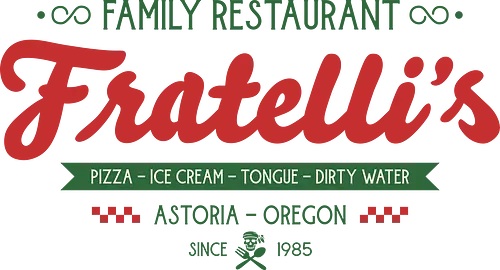 Fratellis Family Restaurant  - retro, skull, sloth, treasure, treasure hunter, vintage, movie, 80s movies, 80s, childhood, chunk, fratellis, never say die, nostalgia, pirate