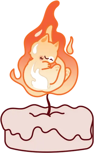 Vela de Gato - Gato, Animal, Luz, Dormir, Lindo, Fuego, Llama, Comodidad, Calentador, Gato Lindo, Gatos Lindos, Vela, Cálido, Acogedor, Calefacción