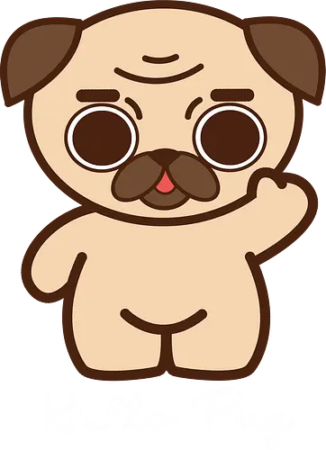 Hello Pug - Kawaii Süßer Hund - kreative parodie, haustier liebhaber, begleithund, mops t-shirt, hello pug, kawaii hund, süße kleidung, hello kitty parodie, teetan, mops liebhaber, hund kunst, kawaii kultur, süßer hund, minimalistische kunst, mops leben
