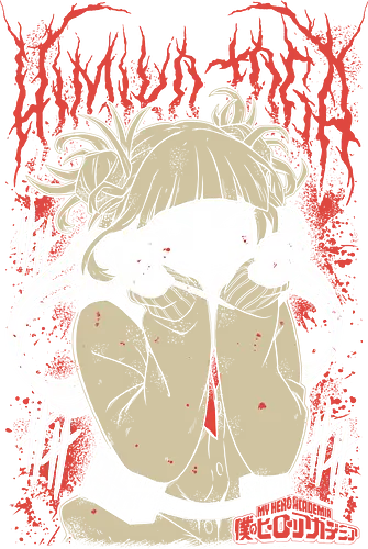 Toga – Love and Blood - himiko toga, dark shonen anime, manga series, anime illustration, Academia, villain girl anime, transformation quirk, anime antagonist