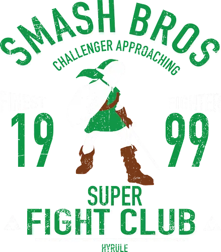 Super Fight Club  - Hero of Time Princess Fighter - zelda t-shirt, link kämpfer, smash bros hyrule, nintendo kleidung, master schwert, teetan, königreich hyrule, super smash bros, legende zelda, 90er gaming, nintendo held, fight club, vintage kunst, held der zeit