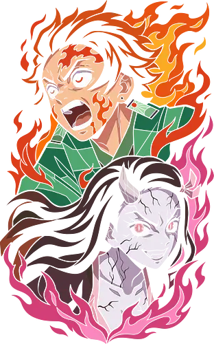 Slayer Bonds - tanjiro and nezuko shirt, demon slayer t-shirt, kimetsu no yaiba graphic tee, hinokami kagura apparel, nezuko demon form design, kamado siblings clothing, fiery anime t-shirt, shonen jump character top, sun breathing technique merch, demon slayer fan gift, nezuko pink flames shirt, tanjiro fire breathing t-shirt, anime battle aesthetic streetwear, urokodaki disciple clothing, slayer corps uniform design, vibrant manga illustration, demon sister and brother shirt, kaminari style anime merch, trendy otaku fashion