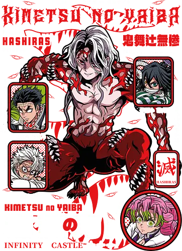 Hashira vs Muzan – Final Battle - Slayer, hashira pillars, muzan kibutsuji, final battle, demon hunters, anime showdown, shonen anime, manga series, anime art