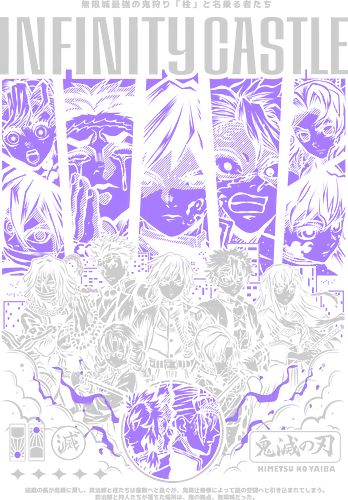 Hashira – Infinity Castle Battle - Slayer, hashira pillars, infinity castle arc, demon hunters, final battle arc, shonen anime, manga series, anime art