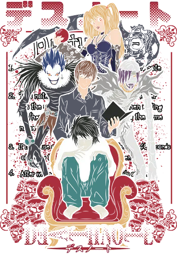 Death – Justice or Judgment - Death, light yagami, ryuk shinigami, anime thriller, psychological anime, dark anime, manga series, japanese anime, anime art