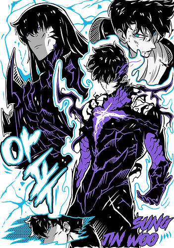 Solo Leveling – Arise Shadows - solo leveling, shadow army, necromancer power, dungeon hunter, dark fantasy action, manhwa series, anime aesthetic