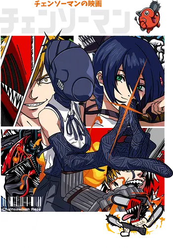 Reze – Love and Explosions - Chainsaw, reze, bomb devil, tragic anime character, dark fantasy anime, manga series, anime art