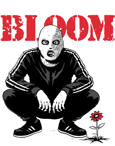 Squat Graffiti Spring - Expression, Social Commentary, Social Anxiety, Slav, Graffiti, Spring Break, Spring, Spring Vibes, Street Art, Streetwear, Street, Stencil, Nature Lover, Nature, Nature Calls, Nature Humor, Political, Politics, Activism, Social Issues, Social, Dark Humor, Cultural Commentary, Flowers, Flower, Blooms, Bloom, Banksy