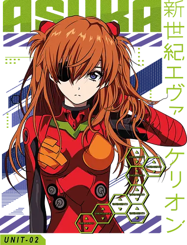 Asuka – The Second Child - evangelion, asuka langley, anime pilot girl, eva unit 02, mecha anime, sci fi anime, anime art