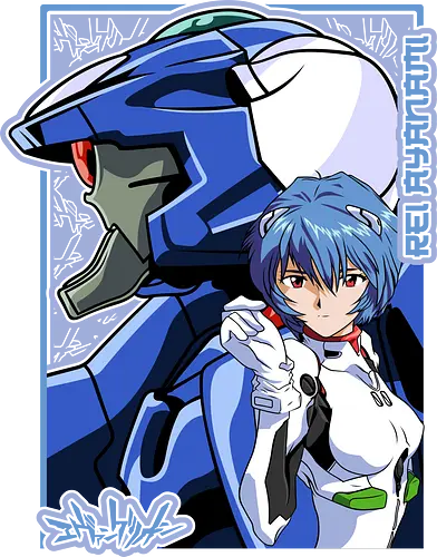 Rei – The First Child - evangelion, rei ayanami, eva pilot, anime girl, mecha anime, sci fi anime, anime art