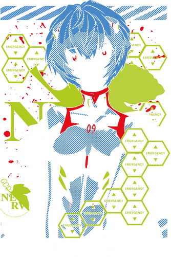 Rei – Eva Unit 00 - evangelion, rei ayanami, unit 00 pilot, anime character, mecha action anime, anime art