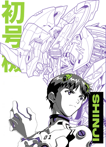 Shinji – Eva Unit 01 Pilot - evangelion, shinji ikari, eva pilot, mecha anime, sci fi anime, anime art