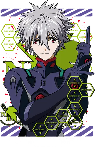 Kaworu – The Final Angel - evangelion, kaworu nagisa, final angel, eva pilot, anime character, mecha anime, sci fi anime, anime art