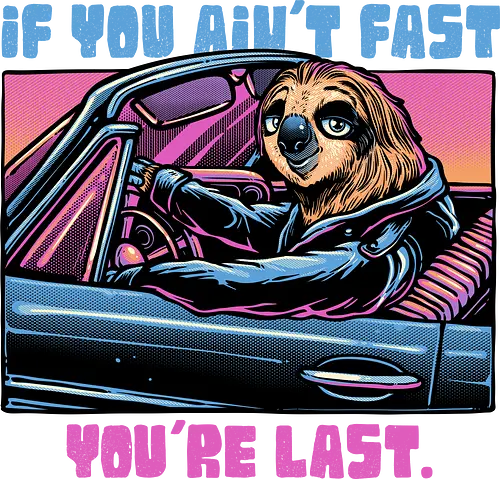 Fast or Last - animation, Sloths, sloth, animal, funny, humor, movie, fast, slow, animated