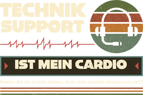 Tech Support ist mein Cardio - Tech Support Shirt, Tech Nerd Style, Lustiges Büro Shirt, IT T-Shirt lustig, Nerd Shirt deutsch, Programmierer Geschenk, Admin T-Shirt, Informatik Humor, Geek Kleidung, IT Support Geschenk, Entwickler Shirt, Computer Humor, Coding Shirt, Systemadministrator Geschenk