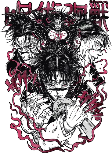  Choso Kaisen - Jujutsu  - Aggressive, Gamer, Otaku, Gift, Cool, Kawaii, Anime, Manga, Tokyo, Angry, Japanese Art, Aesthetic, Manga Style, Zylixzen