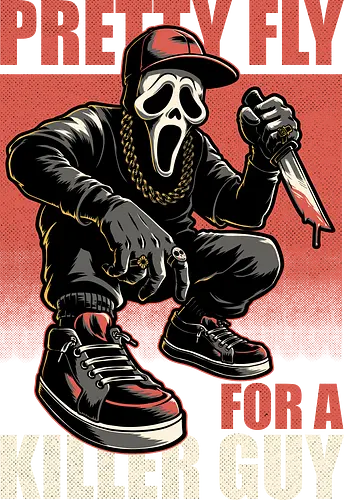 Music Horror Movie - Scary, Killer, Serial Killer, Assassin, Murder, Rapper, Rap, Gangsta Rap, Gangsters, Gangster, Street, Street Art, Streetwear, Spooky, Scared, Parody, Comedy, Movie, Movies, Classic, Horror, Horror Movies, Horror Movie, Music, Meme, Joke