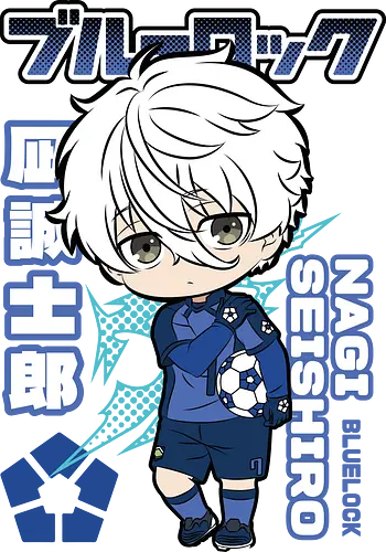 Nagi – Chibi Genius - blue lock, nagi seishiro, chibi anime, chibi nagi, cute anime boy, soccer anime, football anime, kawaii anime, sports manga, japanese anime, anime art, mini character, cute design, anime aesthetic, blue lock