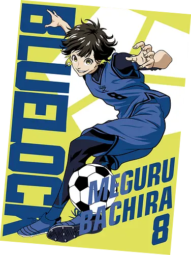 Bachira – Instinct Player - blue lock, meguru bachira, instinct striker, soccer anime, football anime, creative playstyle, dribbling skills, sports anime, manga series, japanese anime, anime art, striker instinct, egoist player, blue lock team, anime aesthetic